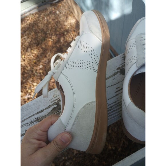 VIONIC BROK Men's Casual Sneakers Pain release White Leather Size 11 Lace Up - Picture 5 of 8